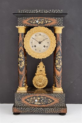 Lot 360 - Charles X Gilt-Bronze-Mounted Japanned, Parcel-...