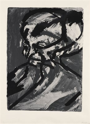 Lot 2109 - Frank Auerbach (b. 1931) PORTRAIT OF GERDA...