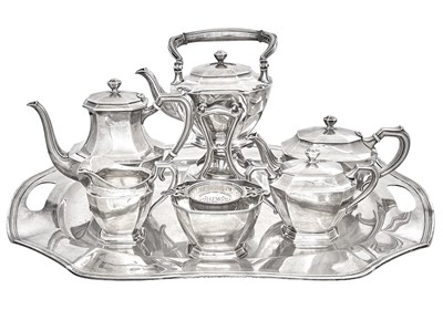 Lot 183 - Black, Starr & Frost Sterling Silver Tea and...