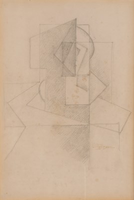 Lot 1116 - Jean Metzinger French, 1883-1956 Femme, circa...