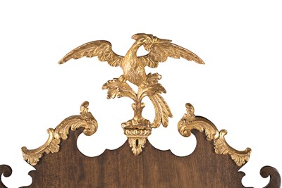 Lot 131 - Federal Style Mahogany Parcel Gilt Mirror 19th...