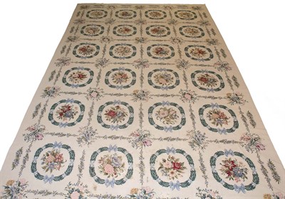 Lot 1516 - Needlepoint Carpet Continental, first quarter...