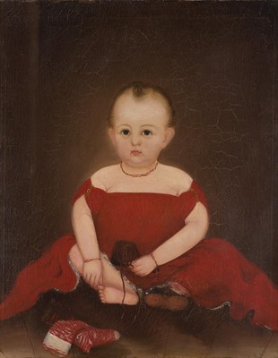Lot 4 - Manner of Joseph Whiting Stock Young Girl in...