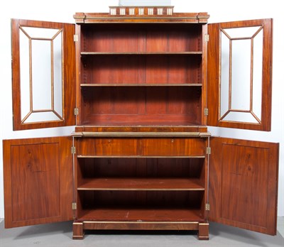 Lot 391 - Baltic Neoclassical Brass-Mounted Mahogany...