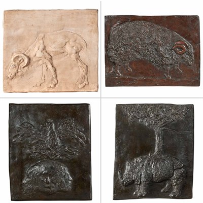 Lot 12 - Leonard Baskin American, 1922-2000 (i)...