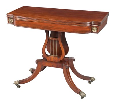 Lot 116 - Classical Brass Mounted and Inlaid Mahogany...
