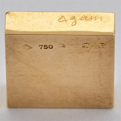 Lot 4 - Yaacov Agam Israeli, b. 1928 Petit Triangle...