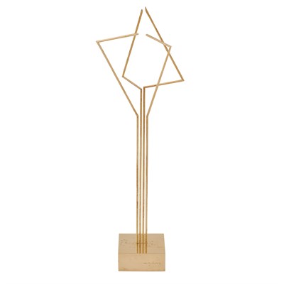 Lot 3 - Yaacov Agam Israeli, b. 1928 Star of David...