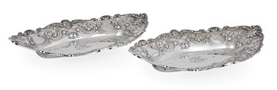 Lot 186 - Pair of Gorham Sterling Silver Bread Trays In...