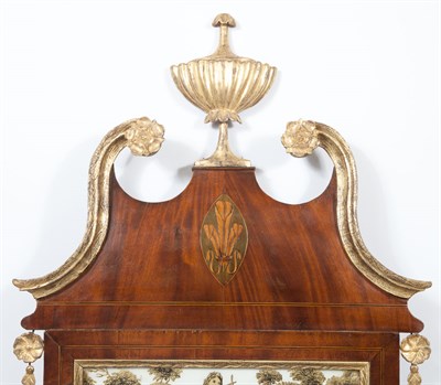 Lot 121 - Federal Inlaid and Parcel-Gilt Mahogany and...