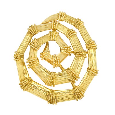 Lot 9 - Gold Pendant-Brooch, Tiffany & Co.