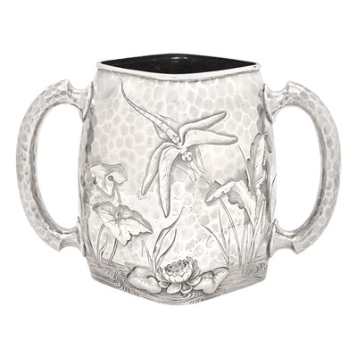 Lot 182 - Dominick & Haff Sterling Silver Japanesque...