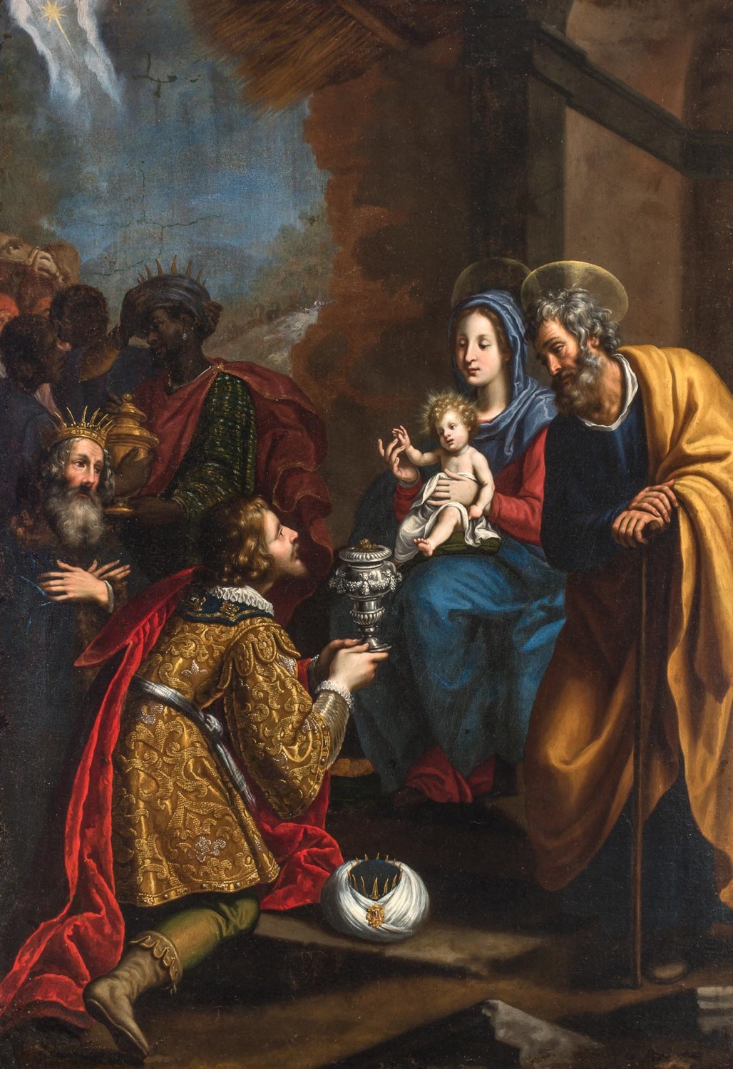 Lot 82 - Italian School 19th Century The Adoration of...