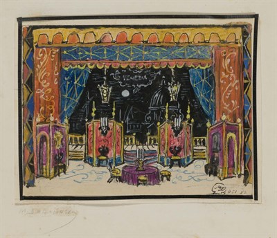 Lot 1028 - Mstislav Dobuzhinsky Russian, 1875-1957 Set...
