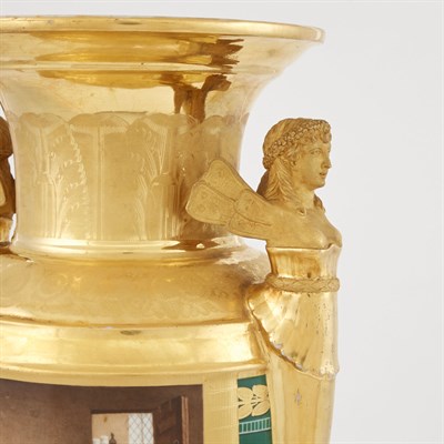 Lot 156 - Russian Porcelain Two-Handled Vase Circa 1830...