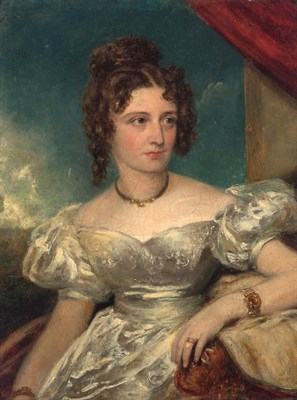 Lot 67 - Follower of Sir Thomas Lawrence Portrait of a...