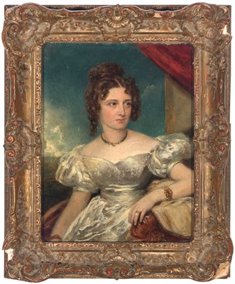 Lot 67 - Follower of Sir Thomas Lawrence Portrait of a...