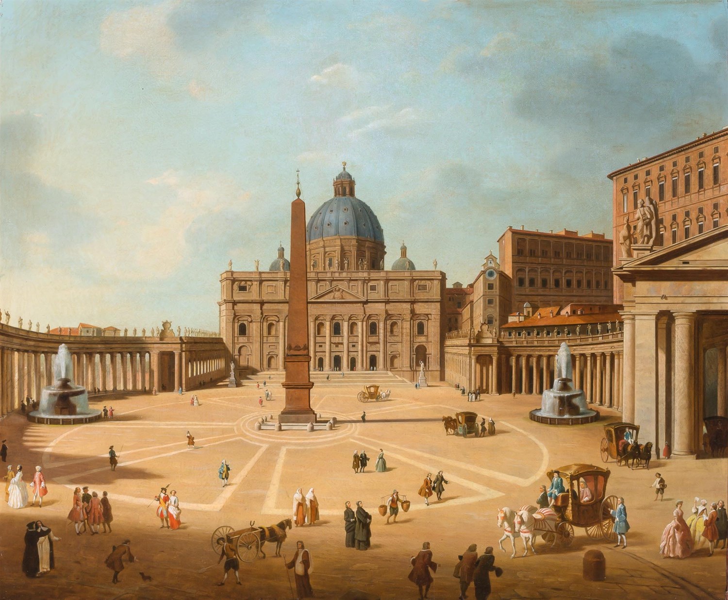 Lot 76 - European School 18th/19th Century View of St....