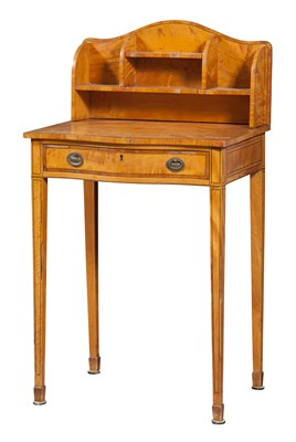 Lot 1429 - George III Style Inlaid Satinwood...