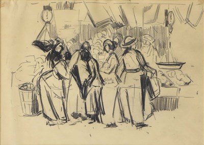 Lot 48 - George Benjamin Luks American, 1867-1933 (i)...