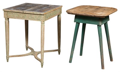 Lot 438 - Louis XVI Style Painted Pine Table Height 30...