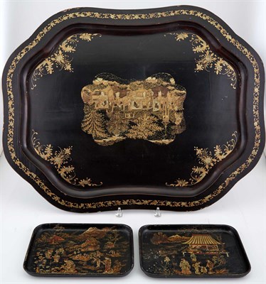 Lot 428 - Group of Lacquered and Papier-Mâché Table...