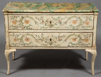 Lot 398 - Italian Transitional Polychrome-Decorated...