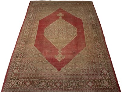 Lot 1507 - Tabriz Carpet Northwest Persia, last quarter...