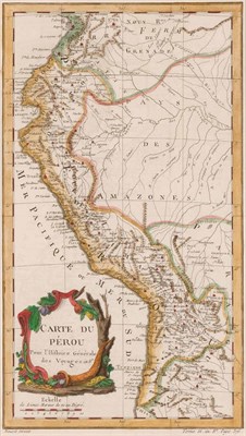 Lot 215 - [MAPS] [BELLIN, JACQUES NICOLAS]. Carte du...