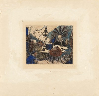 Lot 72 - James Ensor LE ROI PESTE (D., CR., T. 100; E....