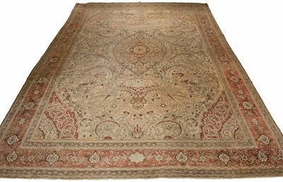 Lot 458 - Tabriz Carpet Northwest Persia, circa 1900 The...
