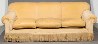 Lot 1477 - Contemporary Upholstered Sofa Height 33 inches,...