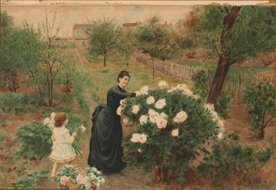 Lot 1032 - Marie-Francois Firmin-Girard French, 1838-1921...