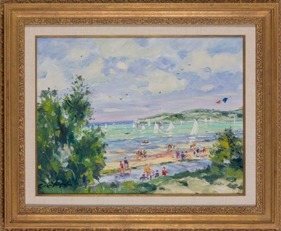 Lot 102 - Georges Yoldjoglou French, b. 1933 Les Regates...