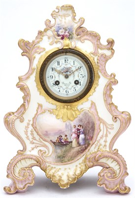 Lot 358 - Limoges Rococo Style Gilt and Hand-Painted...