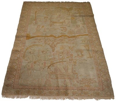 Lot 1508 - Kayseri Pictorial Rug Southeast Anatolia,...