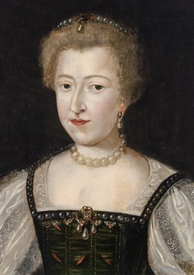 Lot 11 - French School 16th Century Portrait of a Noble...