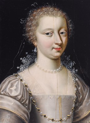 Lot 12 - Follower of Francois Clouet Portrait of the...