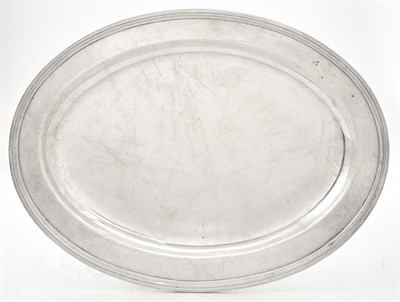 Lot 1235 - Tiffany & Co. Makers Sterling Silver Oval...