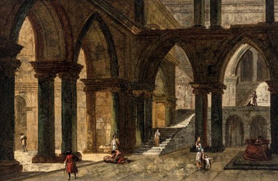 Lot 61 - Michele Giovanni Marieschi Italian, 1710-1743...