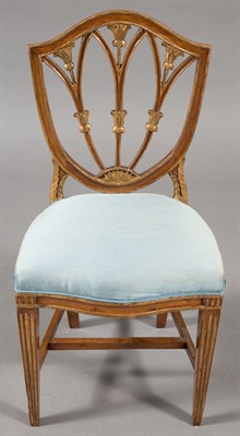 Lot 399 - Set of Six Italian Neoclassical Faux...