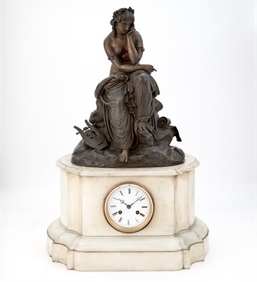 Lot 1209 - Assembled Napoleon III Patinated Bronze and...