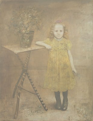 Lot 1115 - Boris Zaborov Russian, b. 1935 Girl with...
