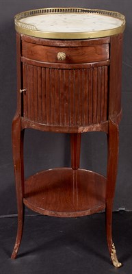 Lot 312 - Louis XV/XVI Transitional Mahogany Guéridon...