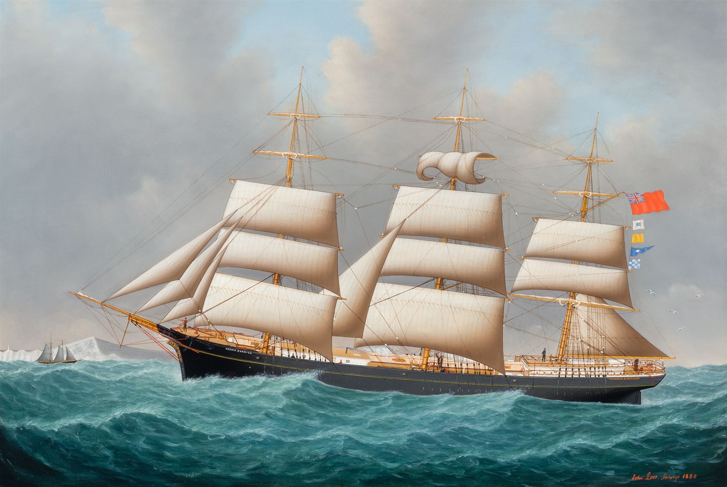 Lot 94 - John Frederick Loos Belgian, fl. 1861-1895 The...