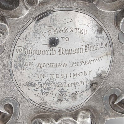 Lot 201 - Victorian Sterling Silver Seven-Light...