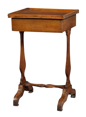 Lot 1336 - Continental Fruitwood Work Table Height 27...