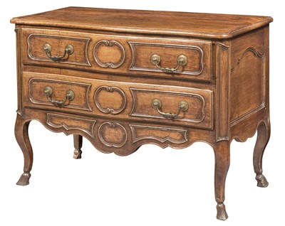 Lot 400 - Italian Neoclassical Walnut Commode Third...