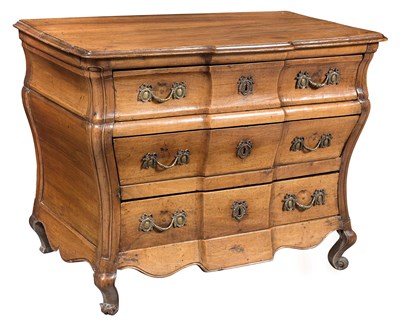 Lot 319 - Louis XV Walnut Commode Third quarter 18th...