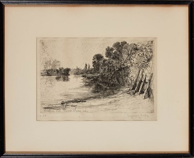 Lot 1104 - Francis Seymour Haden (1818-1910) BRENTFORD...